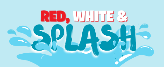 Red White Splash