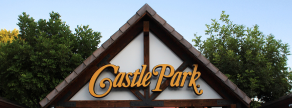 Castle Park Entrance Sign