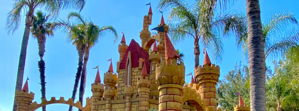 Mini-Golf Castle Structure