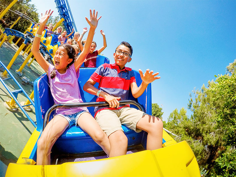 Kids on a ride 