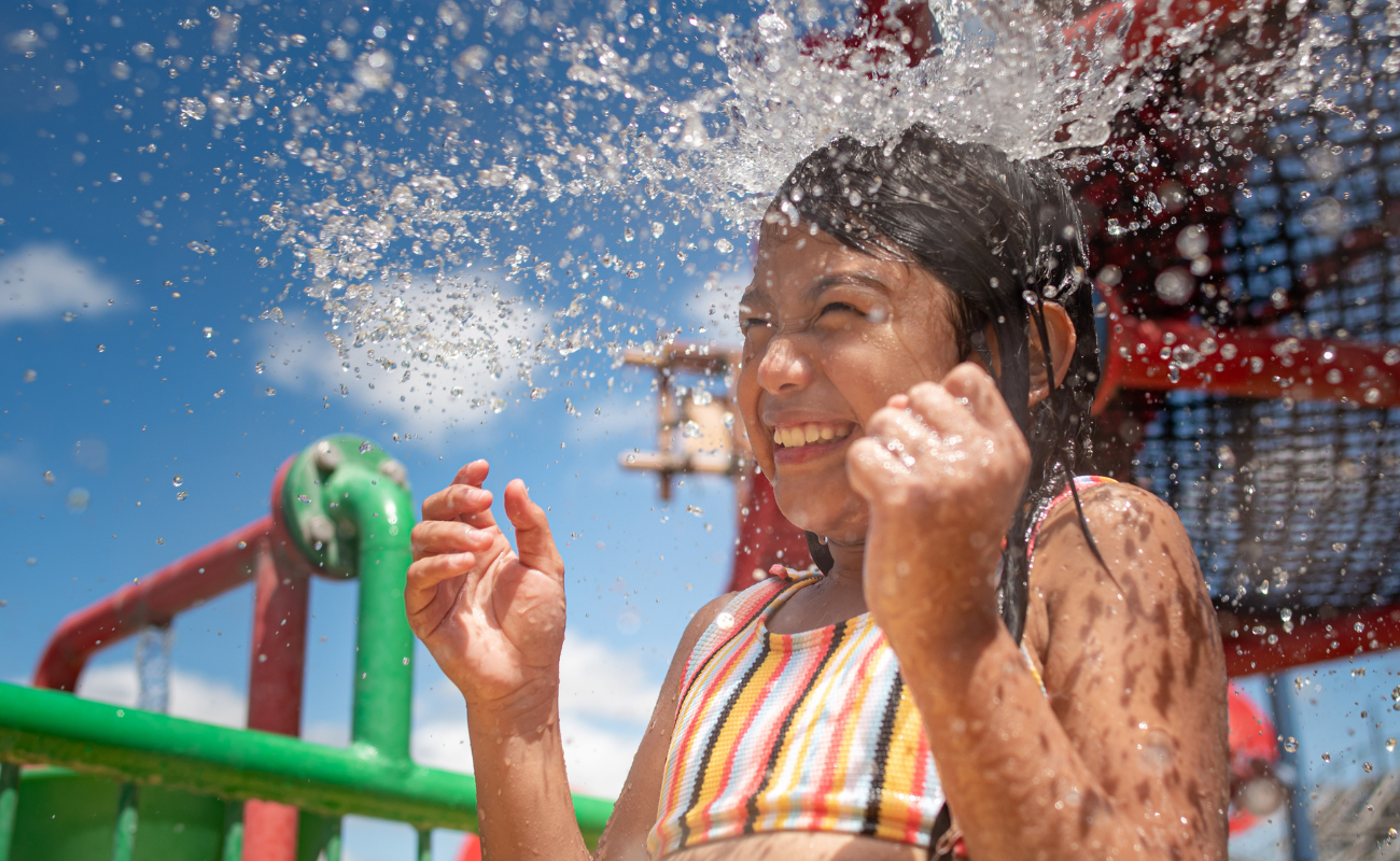Castle Park water park