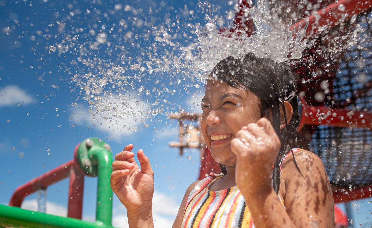 Castle Park water park